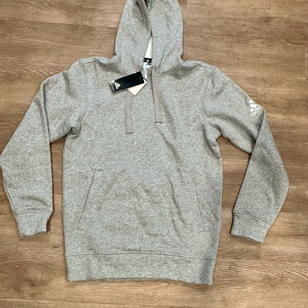 NWT Adidas Men's Gray Hoodie